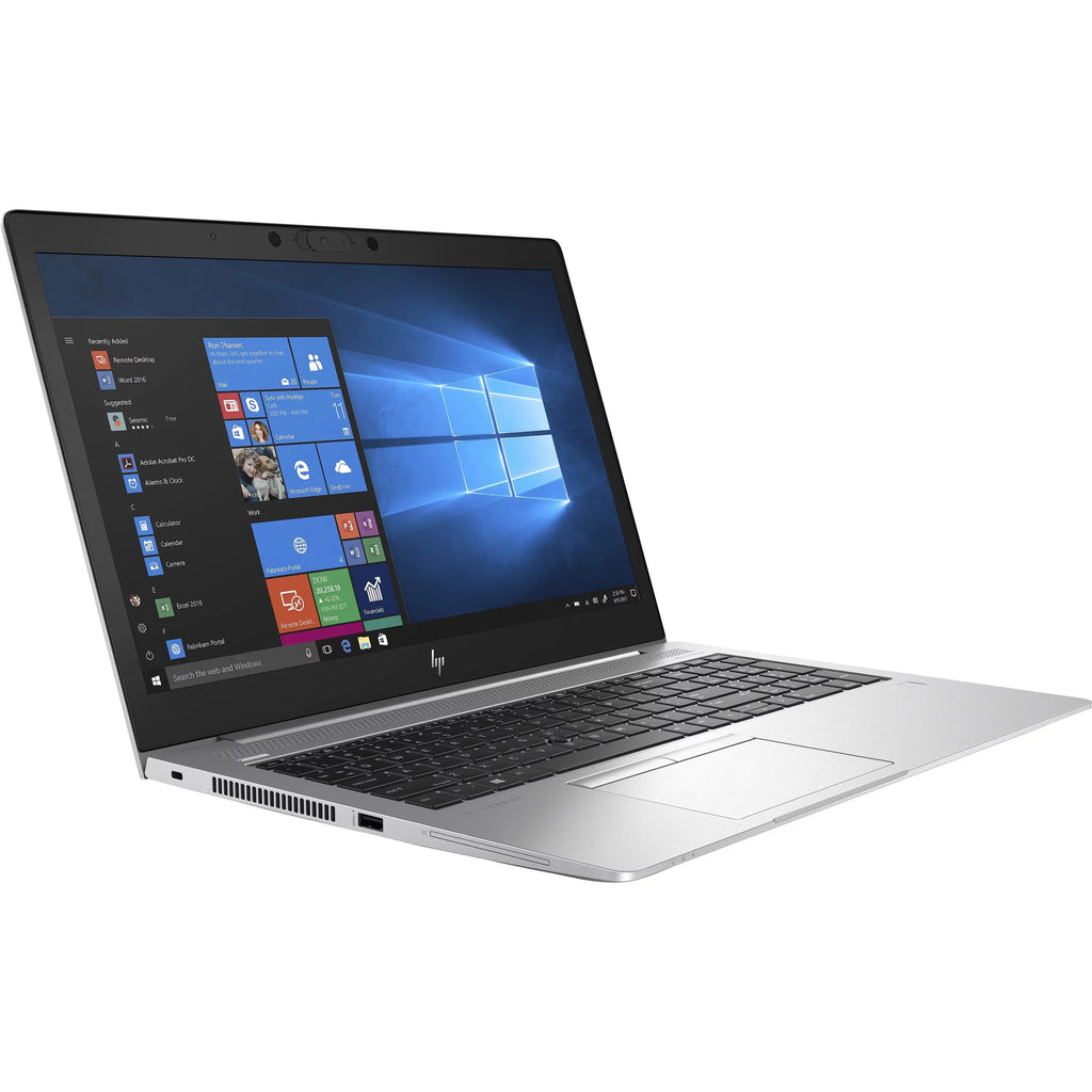 EliteBook 850 G6 15.6" Touchscreen Notebook -  Core i5-8365U - 8GB RAM - 32GB Optane Memory - 256GB SSD -  UHD Graphics 620 - Windows 10 Pro - Silver