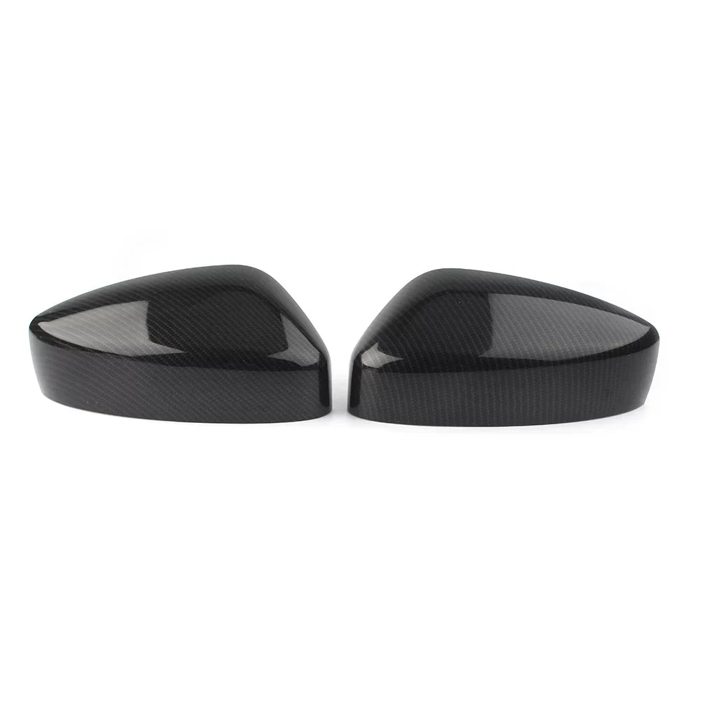 BFY Car Rearview Rear View Mirror wrap Trim For 2017 2018 2019 Mazda CX-5 ABS 2Pcs Carbon Fiber Styling