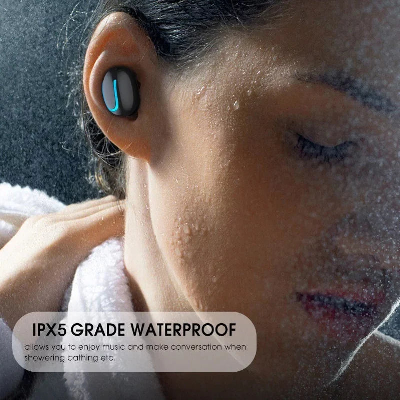 Wireless TWS Headphones for  Galaxy A23 5G Phone - Earbuds Earphones True Wireless Stereo Headset Hands-free Mic X6B suitable With Galaxy A23 5G Model