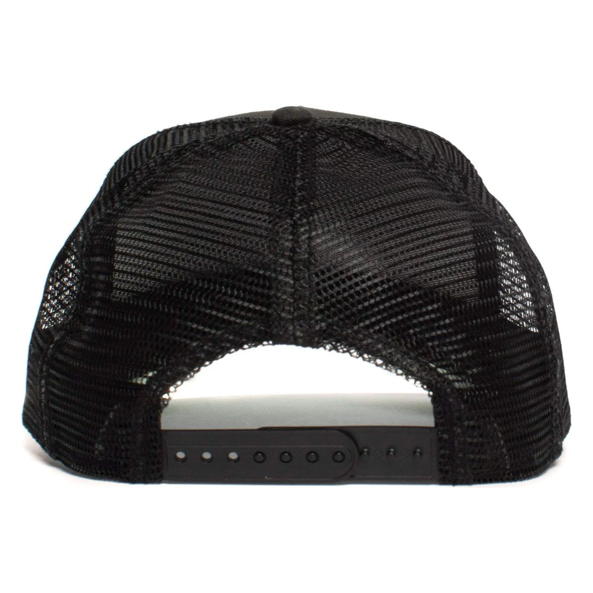The Farm Unisex Original Adjustable Snapback Trucker Hat, Black (Bandit), One Size. Goorin Bros