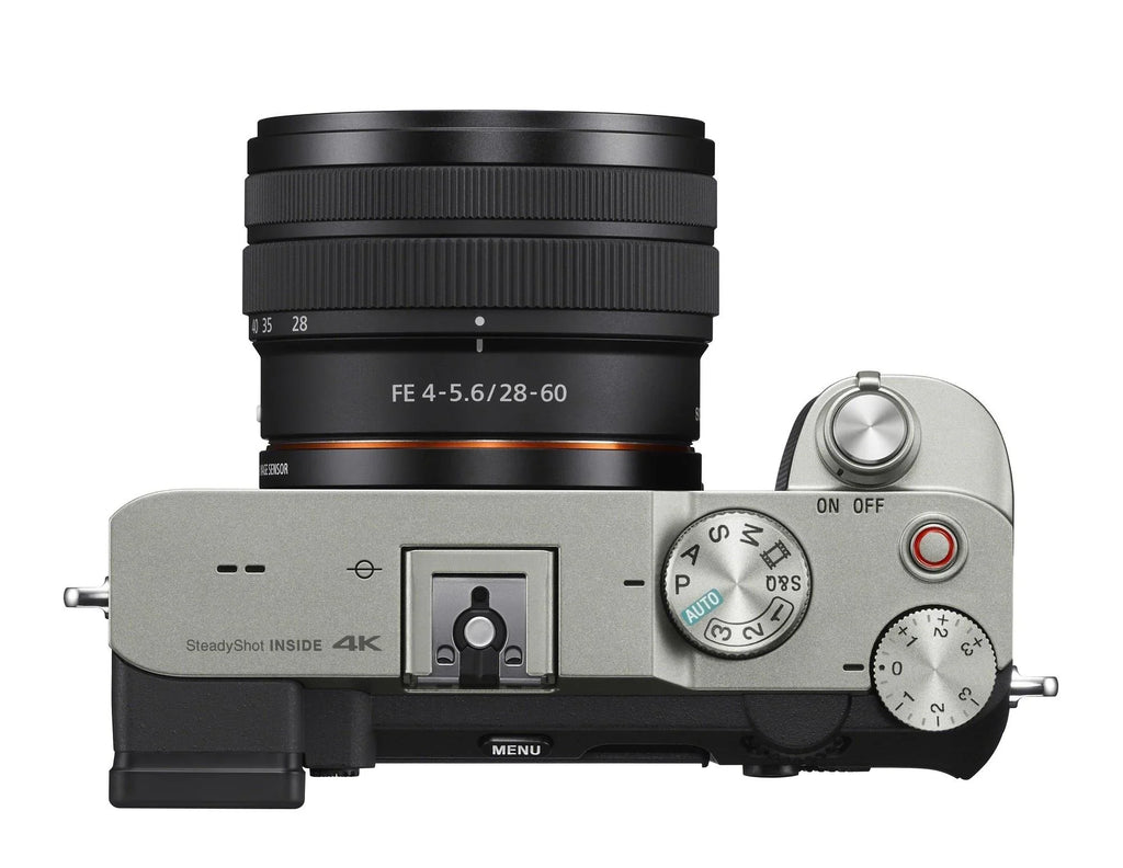 Alpha a7C Mirrorless Camera with FE 28-60mm Lens (Silver) Essentials Bundle