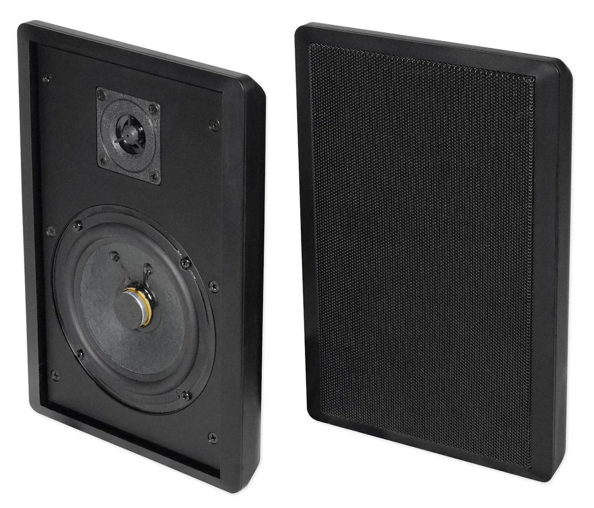 6-Zone Amp+4 JBL White Pendant+8 Slim Black Wall Speakers 4 Restaurant/Bar/Cafe