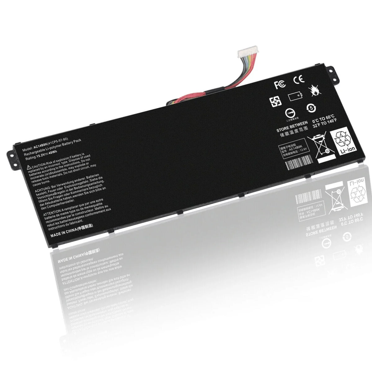 AC14B3K AC14B3K Battery for  Chromebook CB3-531 CB5-571 CB3-111 C810 C910