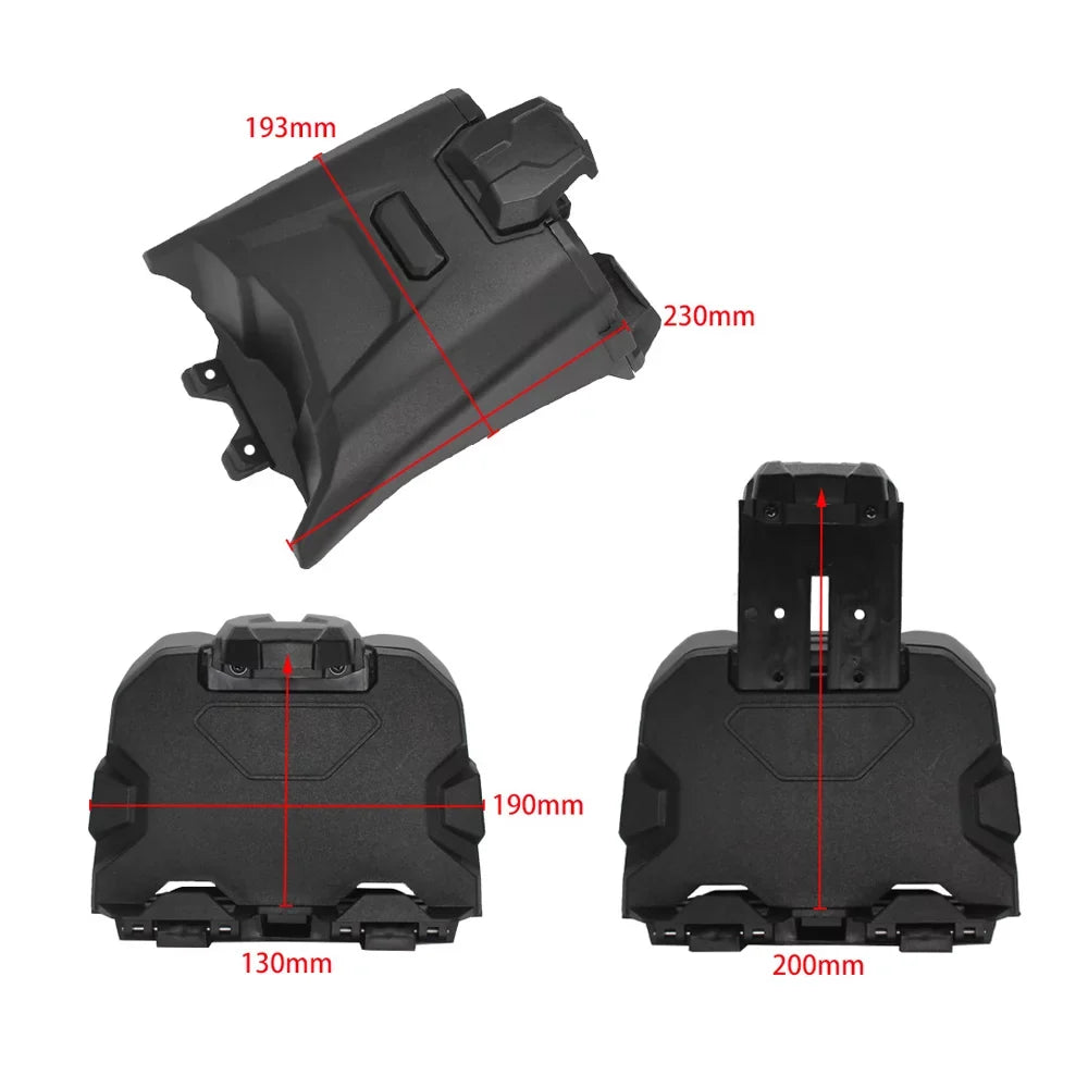 Nebublu Storage Box,2017-2022 Can Am Device Car Interior Car Interior Box Auto Internal Interior Box Auto Internal Fit 2017-2022 Installation Device Car Easy Installation Device Am Maverick X3 BUZHI