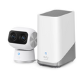 eufy Security Indoor Cam S350 with HomeBase 3, Dual Cameras, 4K UHD Resolution Security Camera with 8× Zoom and 360° PTZ, Human/Pet AI, Dual-Band Wi-Fi 6