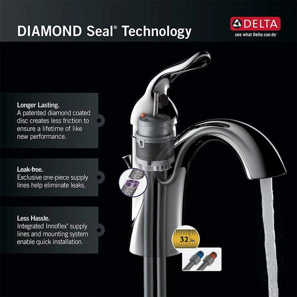 Delta Tesla Single Handle Wall Mount Rough R3510-WL