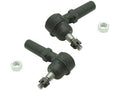 Tie Rod End Set 2 Piece - suitable with 1984 - 2013 Chevy Corvette 1985 1986 1987 1988 1989 1990 1991 1992 1993 1994 1995 1996 1997 1998 1999 2000 2001 2002 2003 2004 2005 2006 2007 2008 2009