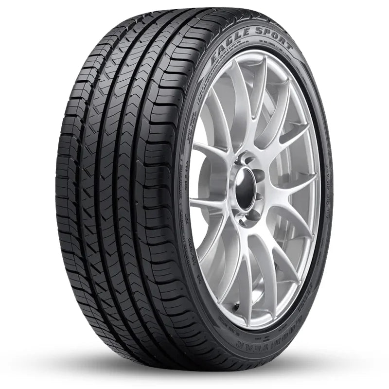 Pair of 2 Goodyear Eagle Sport All Season 255/50R20 109V Performance 50000 Mile Tires 109108366 / 255/50/20 / 2555020 Fits: 2011-19  Explorer XLT, 2006-09 Chevrolet Trailblazer SS