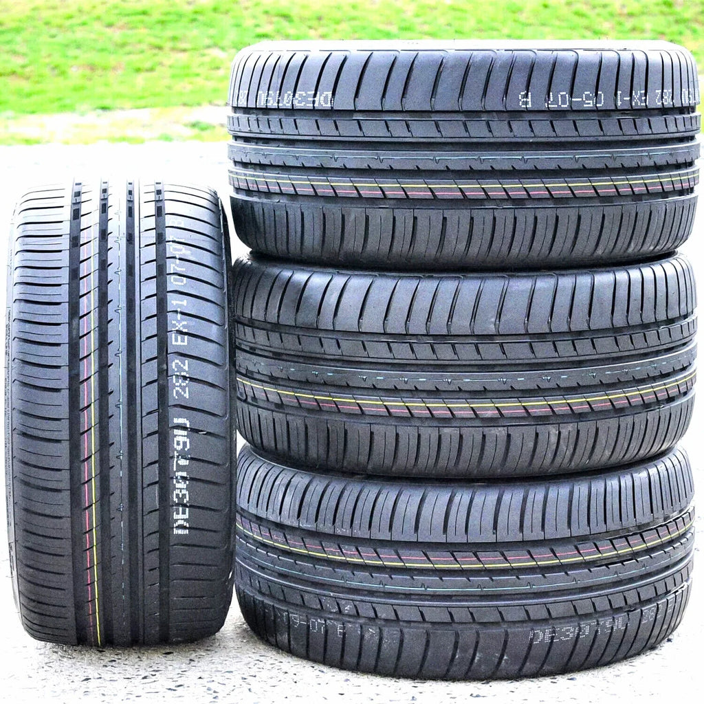 Pair of 2 (TWO) Cosmo MuchoMacho 235/35ZR19 235/35R19 91Y XL All Season Performance Tires Fits: 2018-23 Honda Civic Sport Touring, 2016-18  Focus RS