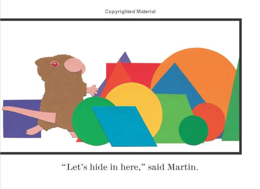 Mouse Paint, Mouse Count, Mouse Shapes by  Ellen Stoll Walsh (Hardcover Collection) learn about colors, color mixing, 123s and shapes with three mice and the animals that chase them!