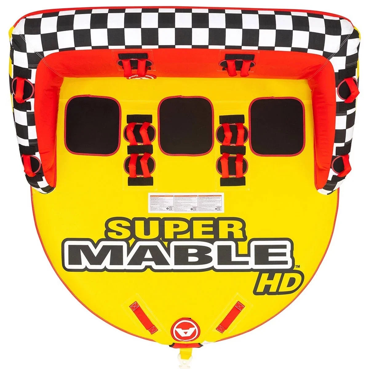 Airhead Airhead Super Mable HD, Red/Yellow, 3 Rider