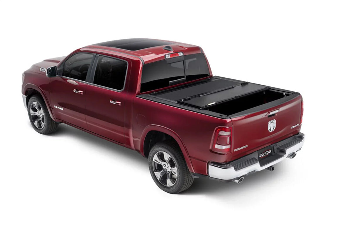 UnderCover by RealTruck ArmorFlex Hard Folding Truck Bed Tonneau protector | AX32004 | Fits 2002 - 2018, 2019 - 2020 Classic Dodge Ram 1500 6' 4" Bed (76.3")