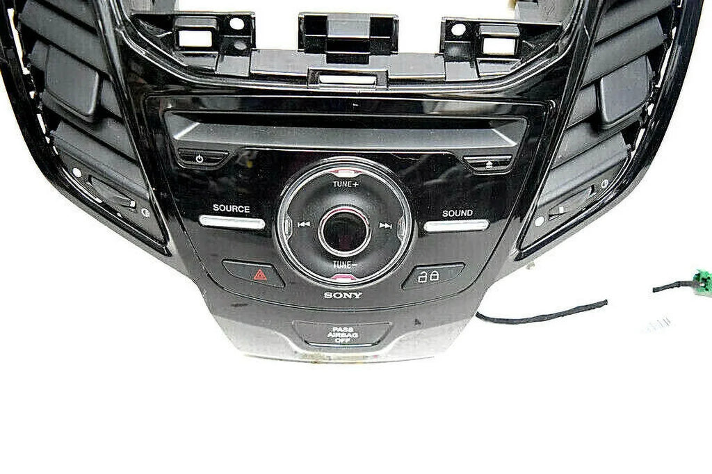 14  Fiesta  Radio Face Control Panel
