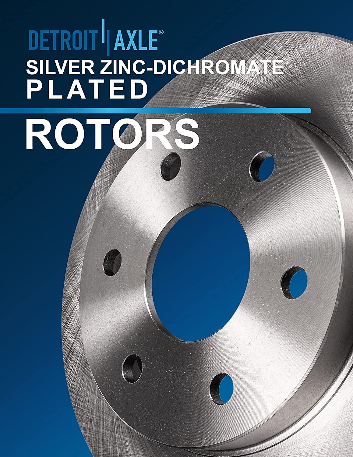 Detroit Axle - Rear Brake Kit for 2012-2020  F-150 Replacement 2013 2014 2015 2016 2017 2018 2019 Disc Brake Rotors Ceramic Brakes Pads 6 Lugs : 13.70" Rotor