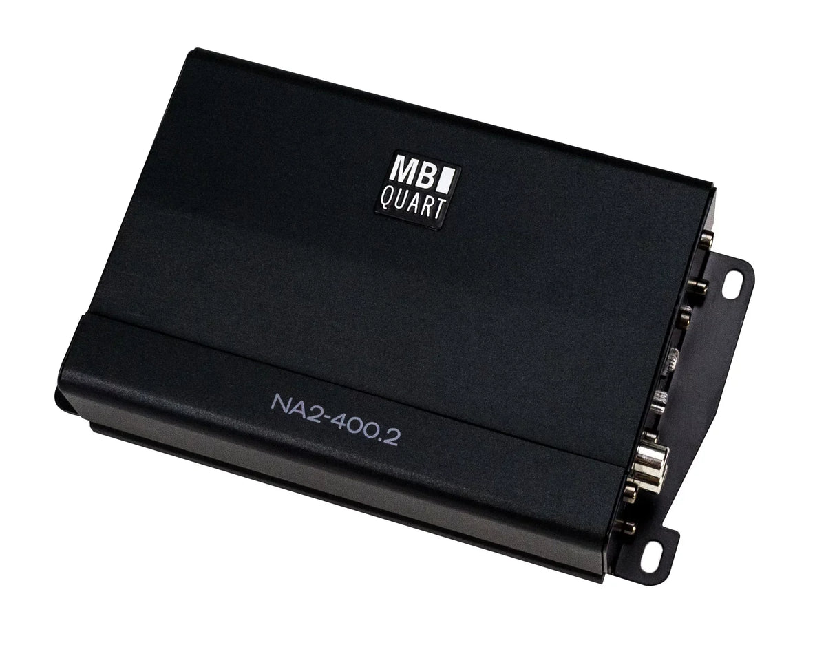 JBL JBLBB4005D - 5-Door Passive Sound Bar suitable with Bronco with MB Quart NA2-400.2 compact Two Channel, 400 watt Powersports amplifier and Bronco Install Accessories