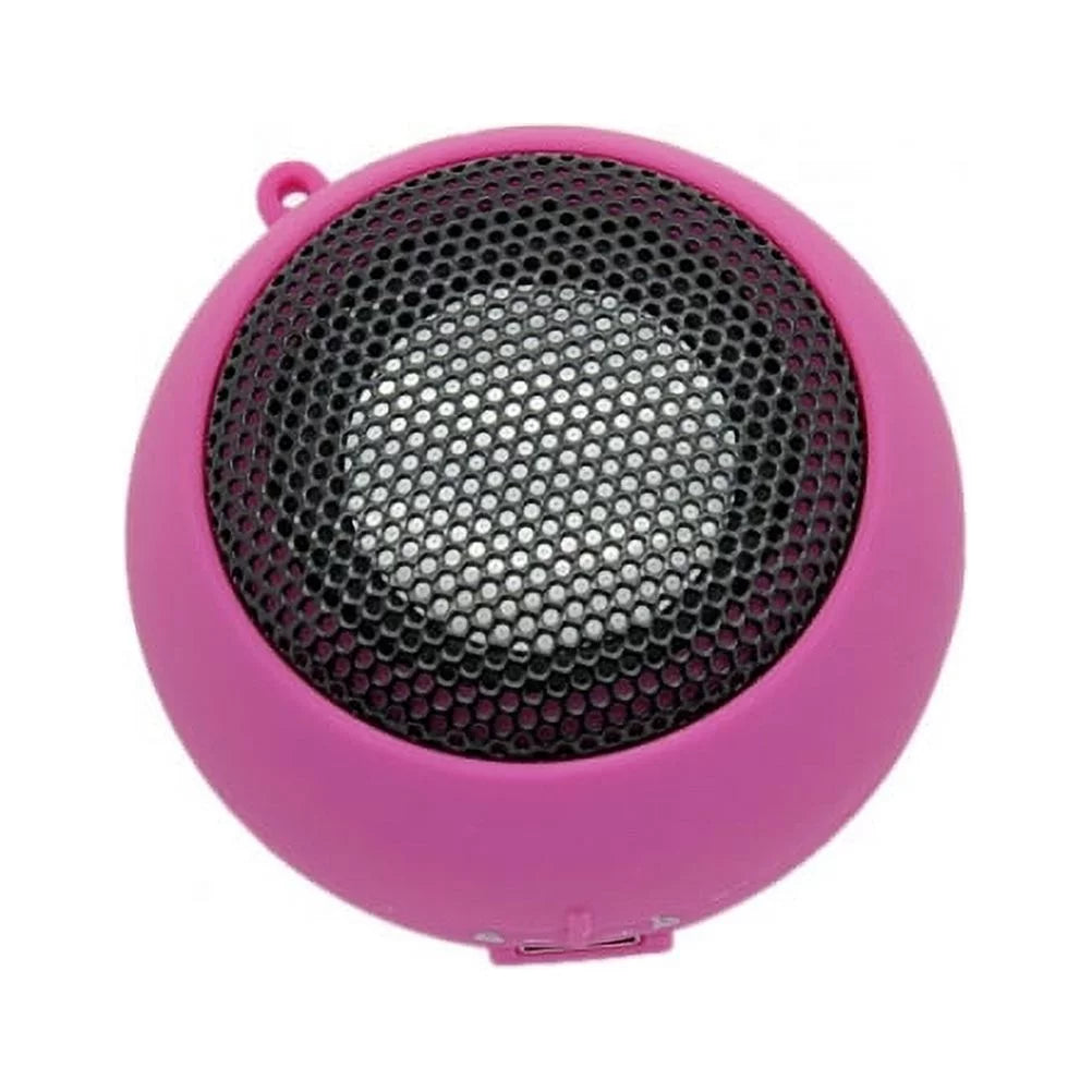 Wired Portable Loud Speaker Pink Multimedia Audio System Rechargeable appropriate With Alcatel Onyx -  V50 ThinQ 5G, G8 ThinQ - Motorola Moto G7 Power Play - Nokia 3.1 Plus