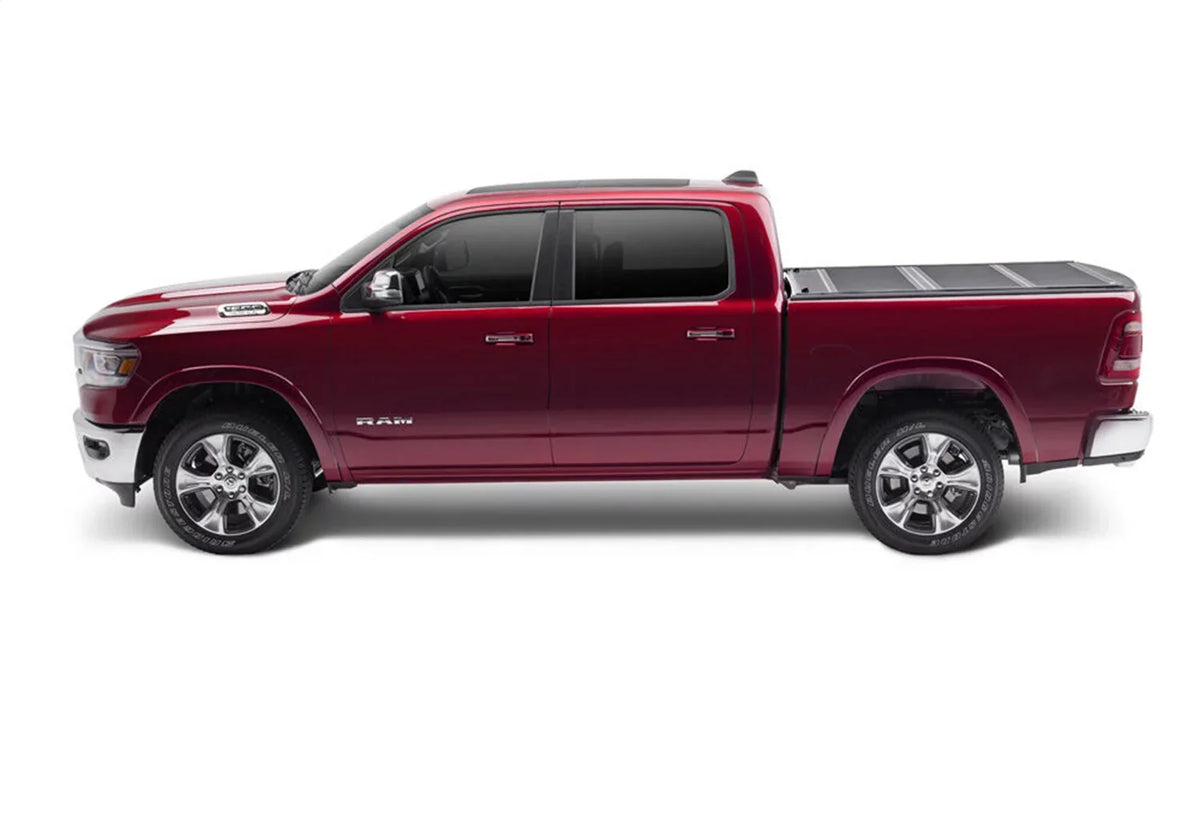 UnderCover by RealTruck ArmorFlex Hard Folding Truck Bed Tonneau protector | AX32004 | Fits 2002 - 2018, 2019 - 2020 Classic Dodge Ram 1500 6' 4" Bed (76.3")