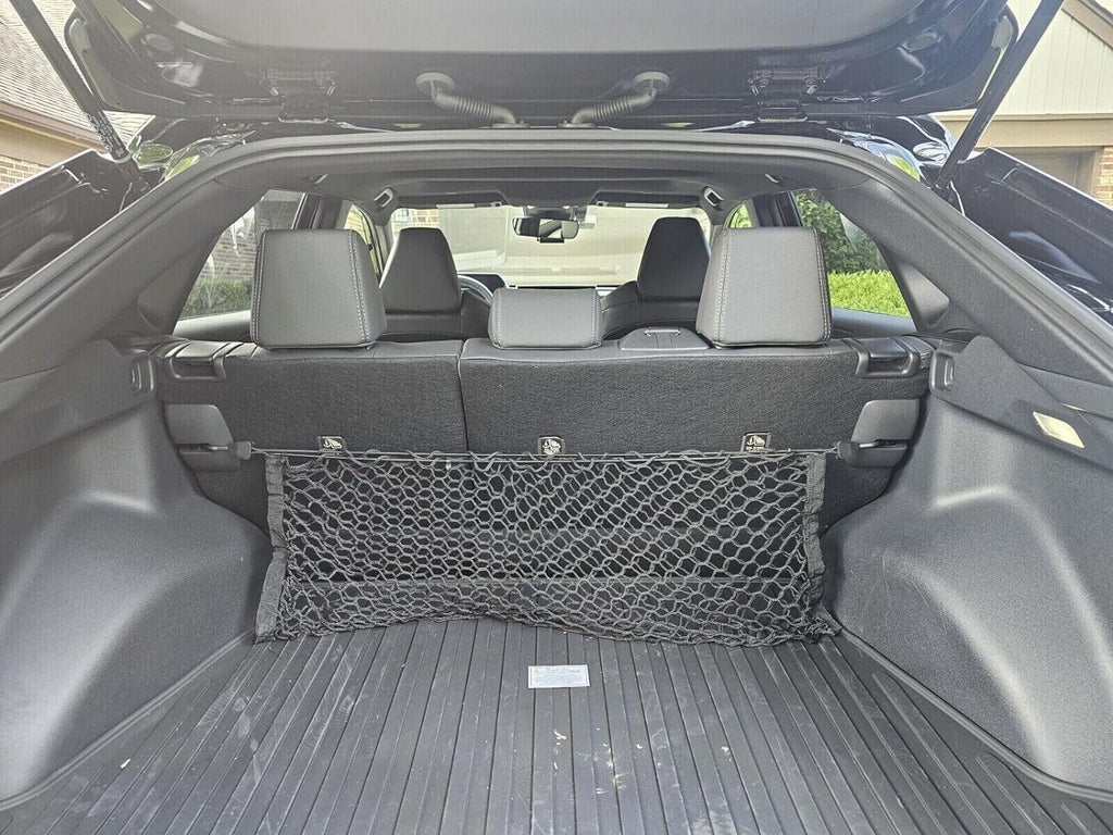 EACCESSORIES EA(2 Qty)Trunk Organizer Cargo Nets for  bZ4X 2023-2024 – Envelope Style Cargo Nets for SUV – Premium Mesh Car Trunk Organizer Vehicle Carrier Storage – matching with  bZ4X