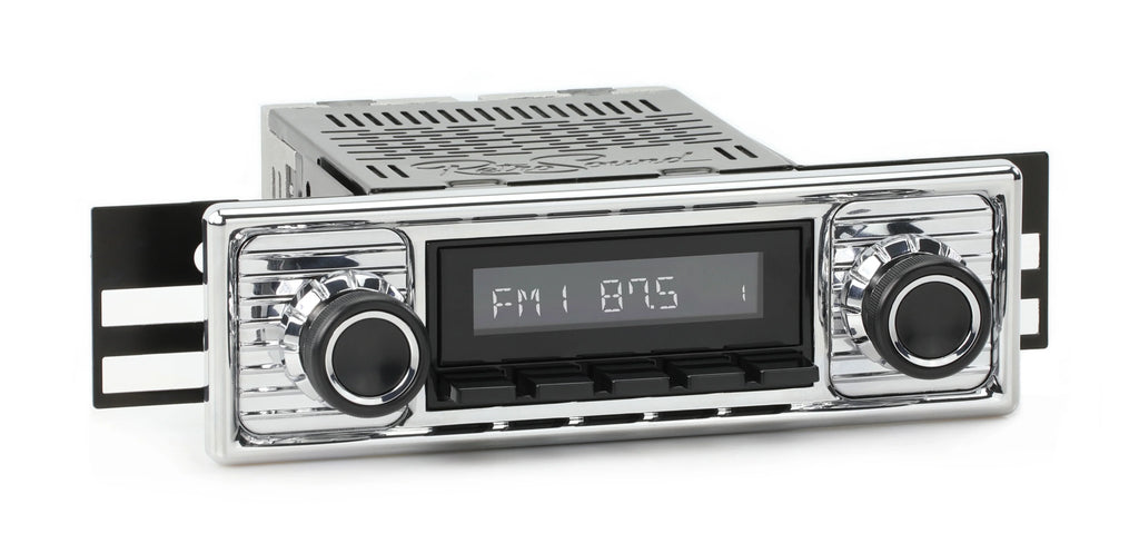 RetroRadio appropriate with 1957-70 Citroen ID19 Features Include Bluetooth, AUX, AM/FM LAB-M1-308-309-39-78PCT1