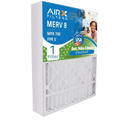20x25x5 Air Filter MERV 8 Comparable to MPR 700 & FPR 5 suitable with Honeywell FC100A1037 Premium USA Made 20x25x5 Furnace Filter 1 Single Filter by AIRX FILTERS WICKED CLEAN AIR.