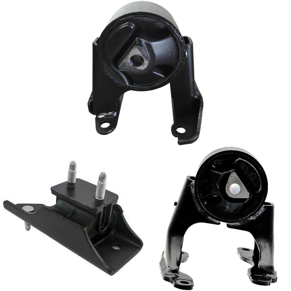 CF Advance suitable with Chevrolet GMC Isuzu 2004-2012 Colorado Canyon I-280 I-290 I-370 2.8L 2.9L 3.5L 3.7L RWD Engine Motor and Transmission Mount Set 3PCS