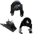CF Advance suitable with Chevrolet GMC Isuzu 2004-2012 Colorado Canyon I-280 I-290 I-370 2.8L 2.9L 3.5L 3.7L RWD Engine Motor and Transmission Mount Set 3PCS