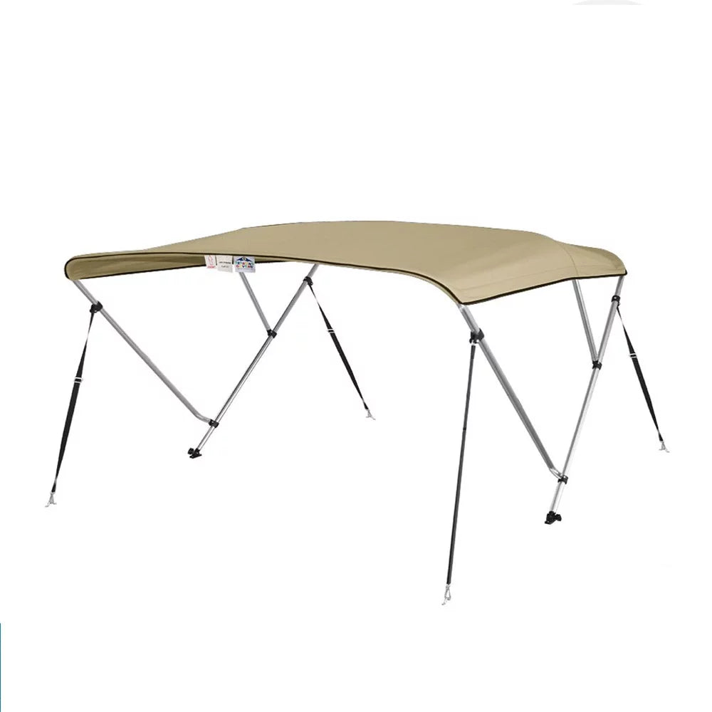 L x 79" - 84" W BEIGE. Bimini Top ship protector 36" High 3 Bow 6' ft