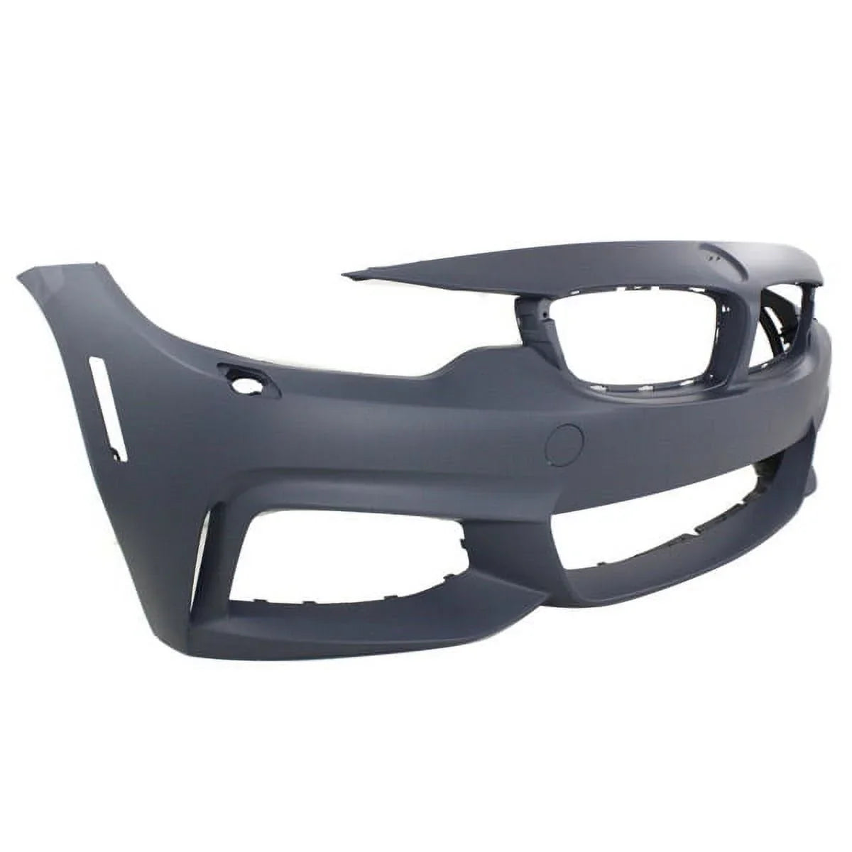 For 14-16 4-Series Front Bumper wrap Assembly Plastic w/o Side Camera BM1000341