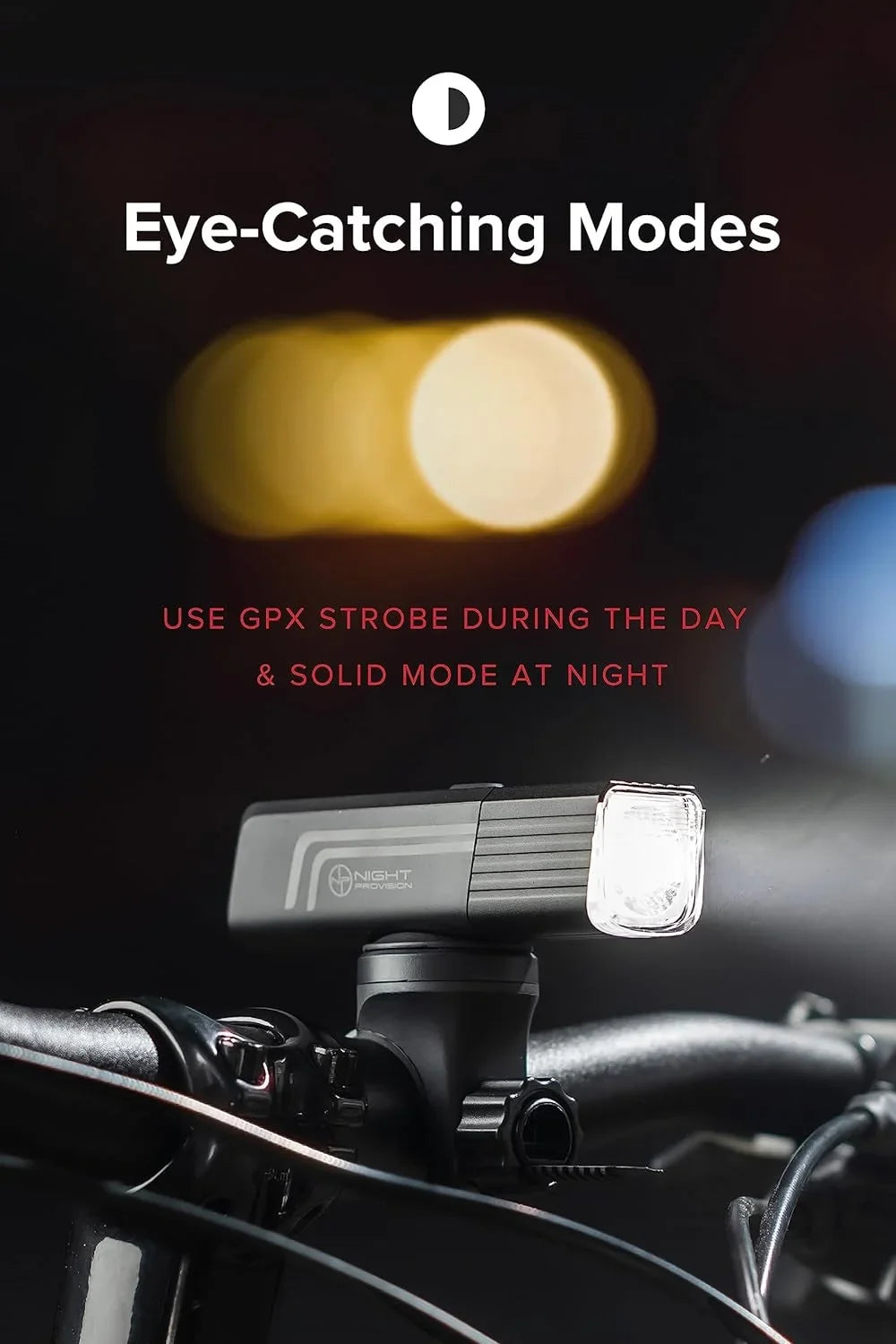 [New 2023] GPX-950 Bike Lights appropriate with Garmin/Go-Pro Mounts USB-C Rechargeable Front and Back Bicycle Light