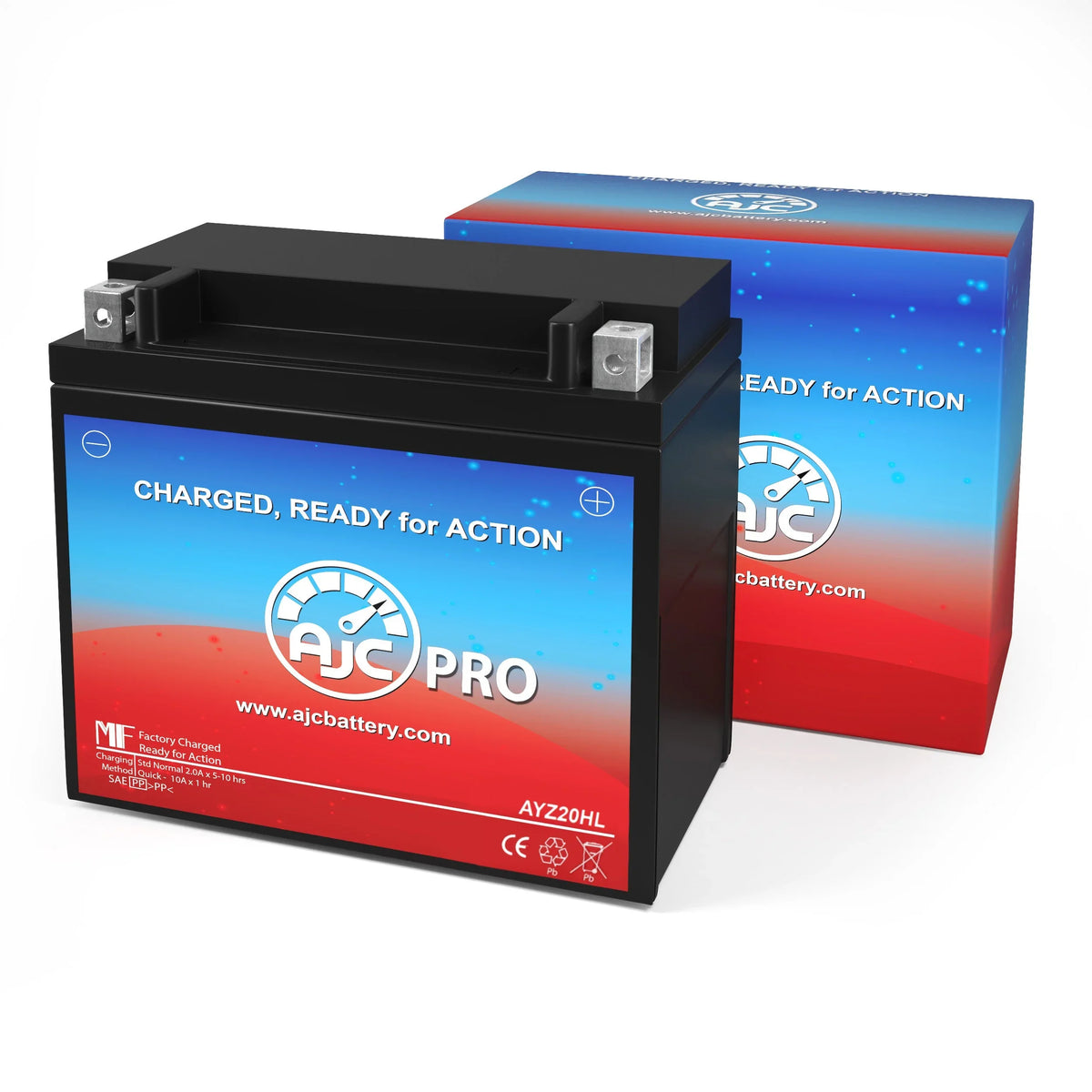 AJC Pro Battery suitable with Bombardier GTx Sport 500Ss 597CC Snowmobile Replacement Battery (2007-2008)