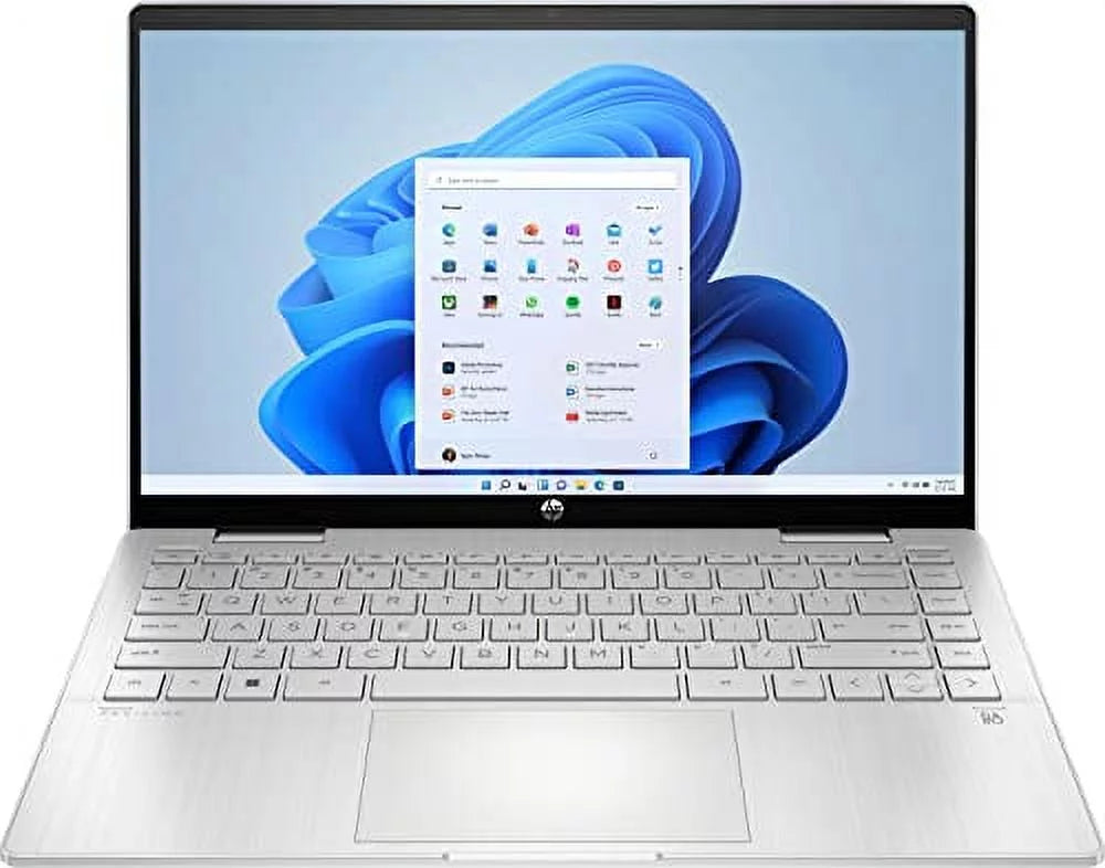 Pavilion X360 2-in-1 Laptop 2022, 14" FHD IPS Touchscreen  EVO Platform 12th Core i5-1235U Iris Xe Graphics 8GB DDR4 1TB SSD, Wi-Fi 6E Backlit KB, FP Reader, Windows 11 Pro, COU 32GB USB