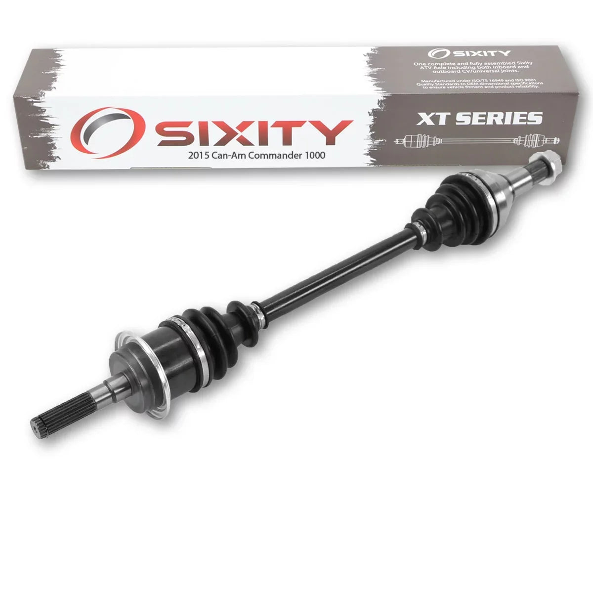 Sixity XT Front Right Axle matching with Can-Am Commander 1000 2015 - LTD 4X4