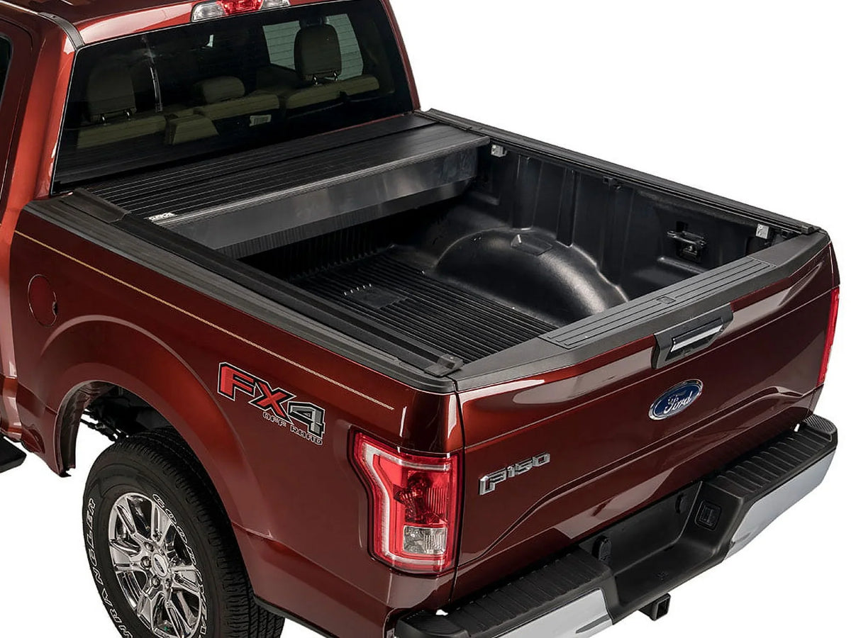 Gator by RealTruck Recoil Retractable Truck Bed Tonneau protector | G30373 | suitable with 2015 - 2020  F-150 5' 7" Bed (67.1")
