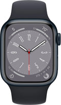 Restored  Watch Gen 8 Series 8 Cell 41mm Midnight Aluminum Midnight Sport Band MNUW3LL/A (Refurbished)
