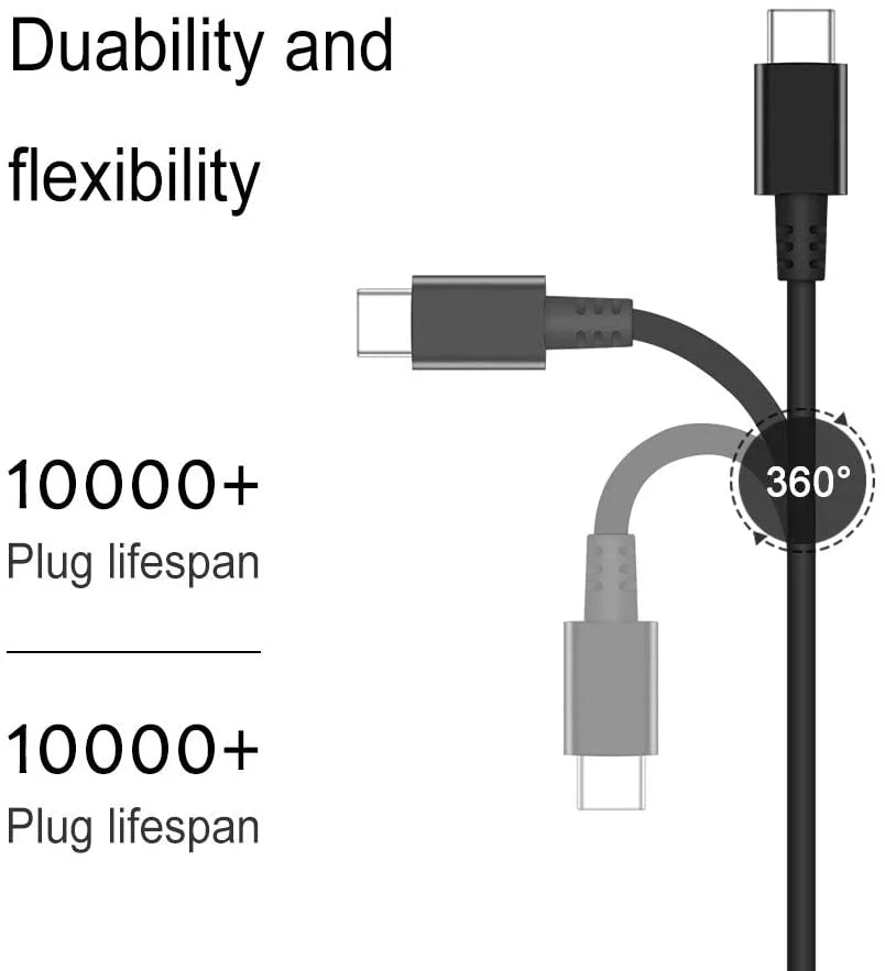 45W USB-C Adapter Charger for  Yoga 910-13IKB Glass 80VG