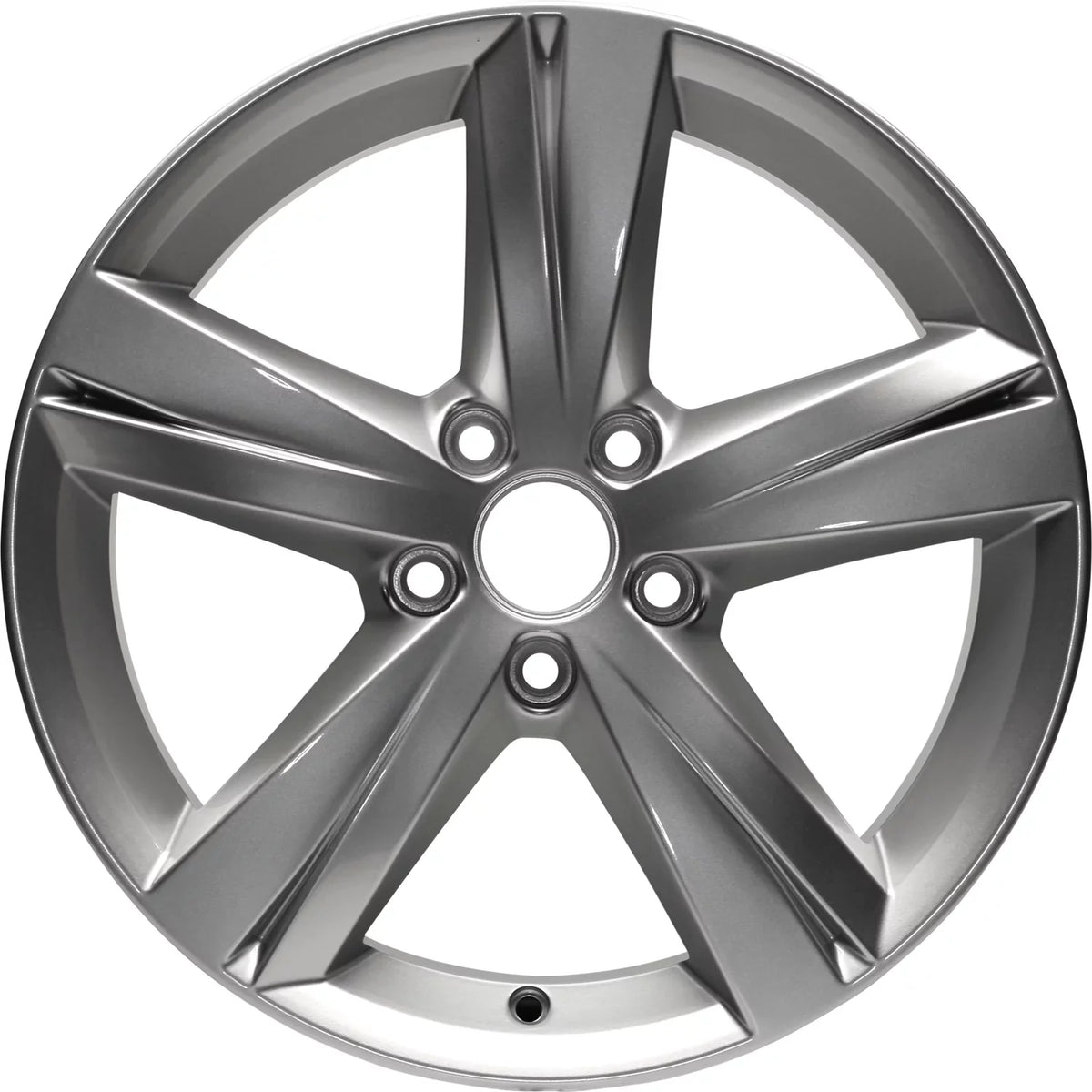 Kai 17 X 7 New Aluminum Alloy Wheel Replica, All Painted Silver Metallic, Fits 2012 - 2015 Volkswagen Passat