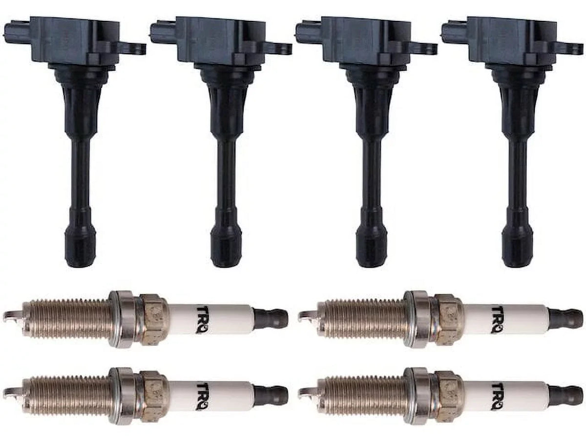 Ignition Coil and Spark Plug Kit - 8-Piece - appropriate with 2007 - 2018 Nissan Altima 2.5L 4-Cylinder 2008 2009 2010 2011 2012 2013 2014 2015 2016 2017