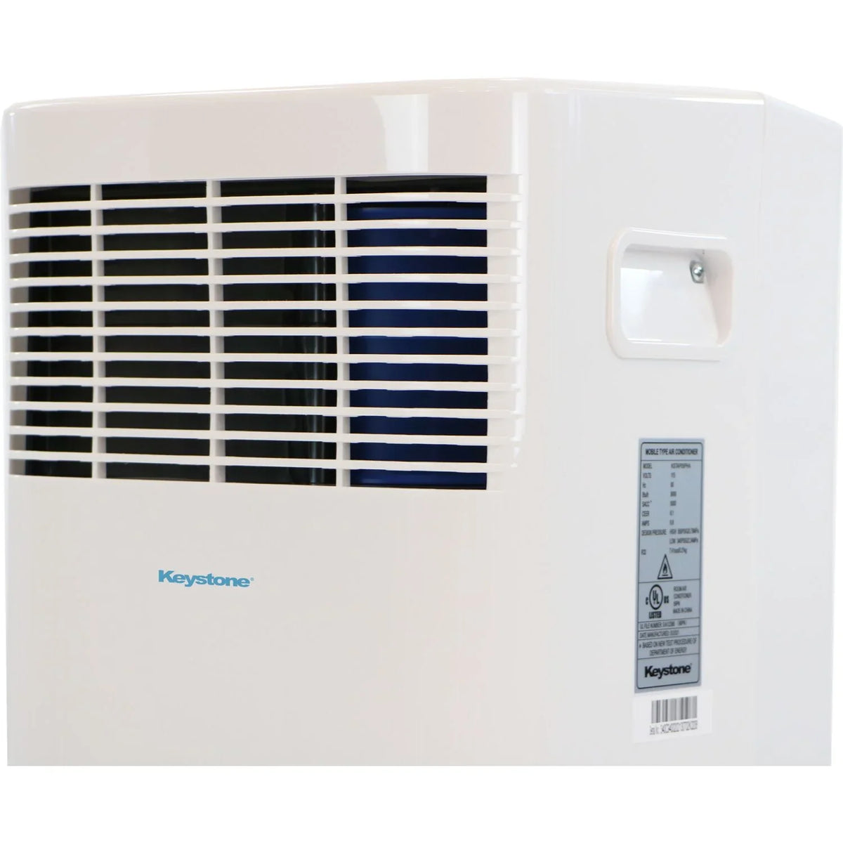 Ft.. Keystone 5,000 BTU 115V Portable Air Conditioner with I Sense Remote Control for a Room up to 250 Sq