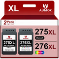 275XL 276XL Ink Cartridge Replacement for  PG-275 CL-276 275 276 Combo XL suitable with  PIXMA TS3520 TS3522 TS3500 TR4720 TR4722 TR4700 Printer(1 Black, 1 Color)