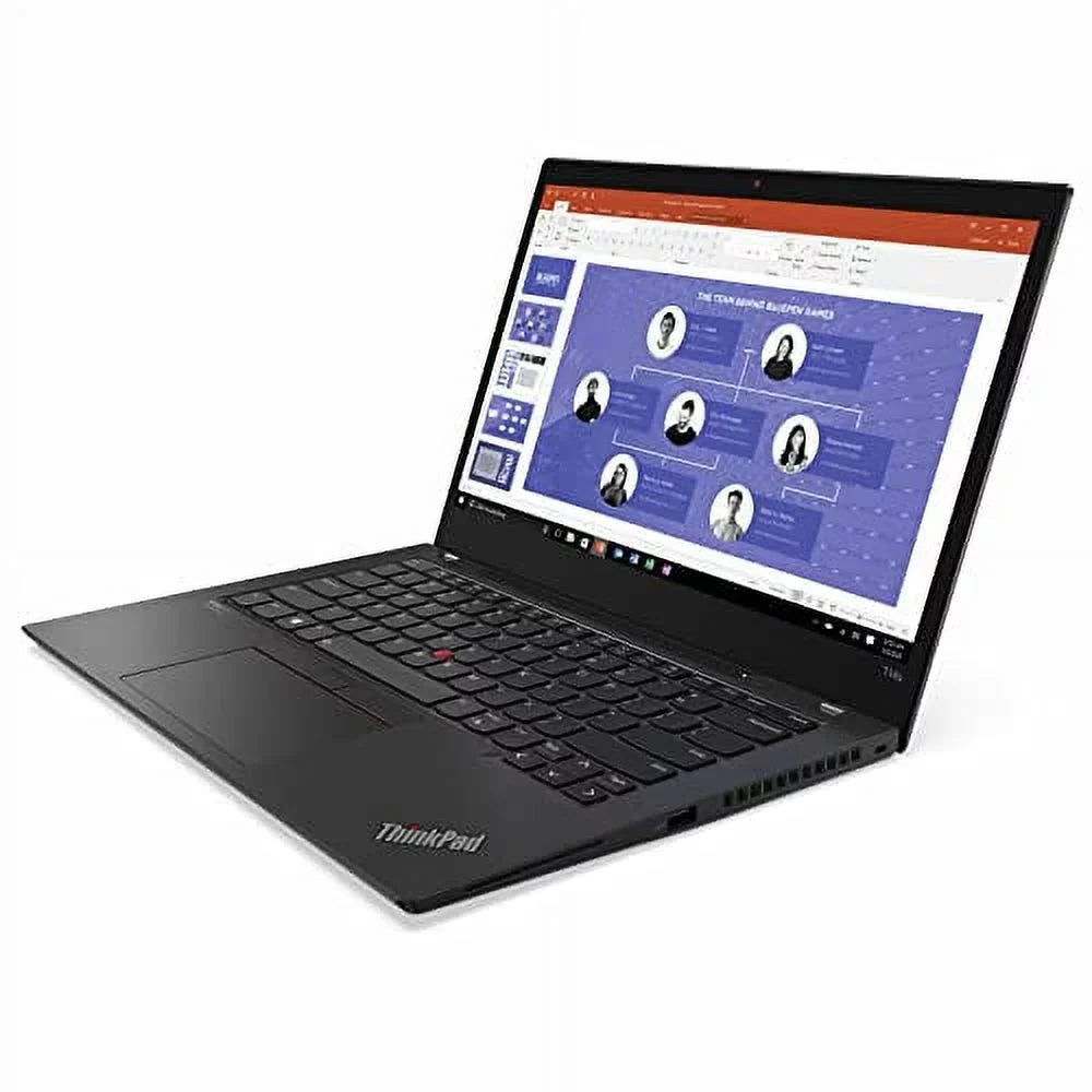 Thinkpad T14s Gen 2 2022 Business Laptop 14" FHD IPS 4-Core  i7-1185G7 vPro 16GB RAM 1TB SSD Iris Xe Graphics Thunderbolt 4 Wi-Fi 6 Backlit KB Fingerprint Windows 10 Pro w/ONT 32GB USB