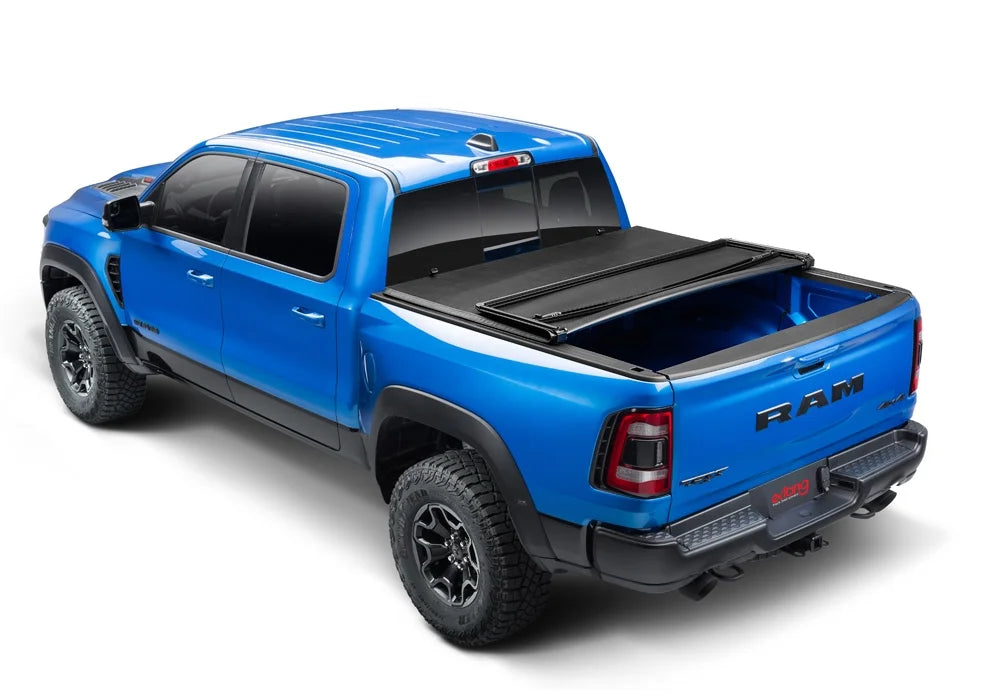 Extang by RealTruck Trifecta e-Series Soft Folding Truck Bed Tonneau wrap | 77422 | matching with 2019 - 2024 Dodge Ram 1500 w/ and w/o Multi-Function (Split) Tailgate 6' 4" Bed (76.3")