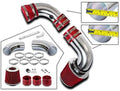 Rtunes Racing Cold Air Intake Kit + Filter Combo RED matching For 96-05 Chevy S10 / Blazer 4.3L / 96-05 GMC Sonoma/Jimmy 4.3L / 97-00 Isuzu Hombre / 96-01 Oldsmobile Bravada 4.3L