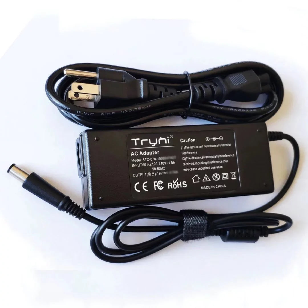 New Laptop Notebook AC Adapter Charger Power Cord Supply for  ProBook 4436s 4440s 4441s 4445s 6710b 6710s 4740s 4730s 6565b 6570b 8510w 609947-001 5310m 5320m 6440b 6531s 6535b