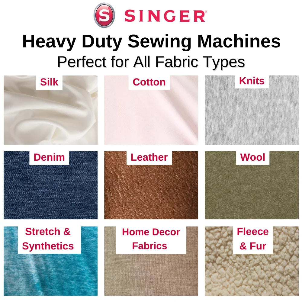 SINGER® HD6600 Heavy Duty Computerized Sewing Machine