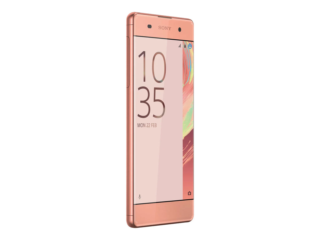 XPERIA XA - Smartphone - 4G LTE - 16 GB - microSDXC slot - GSM - 5" - 1280 x 720 pixels - TFT - RAM 2 GB - 13 MP (8 MP front camera) - Android - rose gold