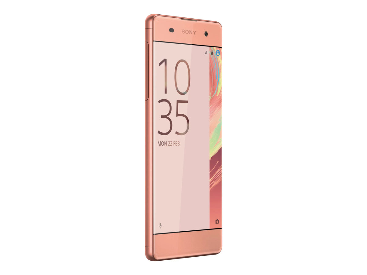 XPERIA XA - Smartphone - 4G LTE - 16 GB - microSDXC slot - GSM - 5" - 1280 x 720 pixels - TFT - RAM 2 GB - 13 MP (8 MP front camera) - Android - rose gold