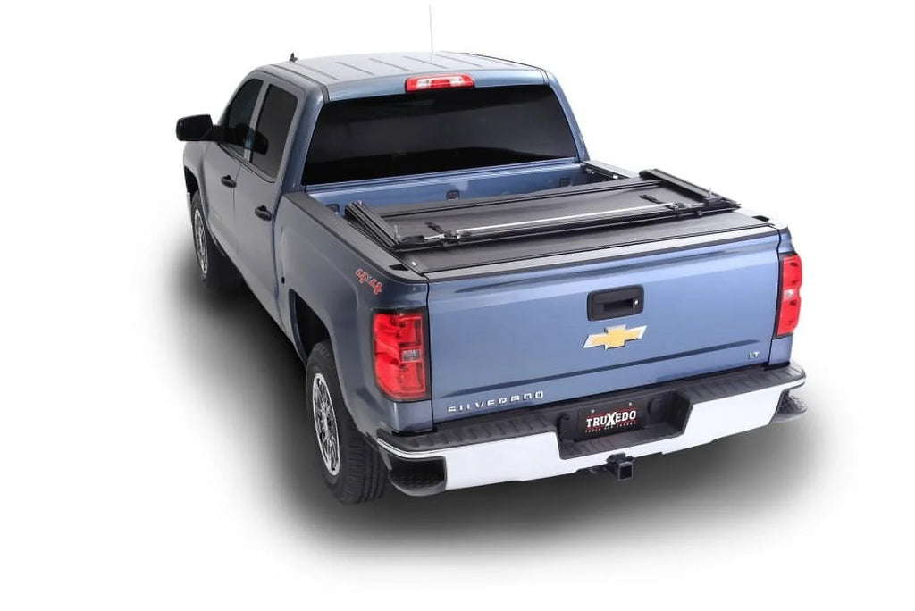 TruXedo Deuce Hybrid Truck Bed Tonneau wrap | 771501 | Fits 2007 - 2014 Chevy/GMC Silverado/Sierra 3500HD, Dually, w/Bed Caps 8' 2" Bed (97.6")