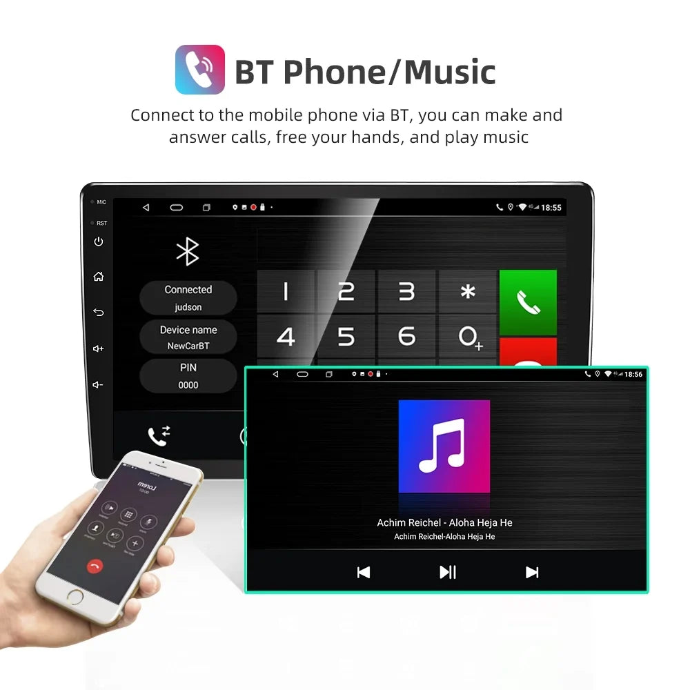 JMANCE 9 inch  CarPlay & Android Auto Car Stereo Receiver, Car Radio suitable with 2010-2013 Mazda 3 with backup camera