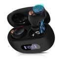 UrbanX True Wireless Bluetooth Earbuds + Charging Case, Black, Dual Connect, IPX5 aqua Resistance, Bluetooth 5.2 Connection, Balanced, Bass Boost appropriate with  Tab M10 Plus (3rd Gen)