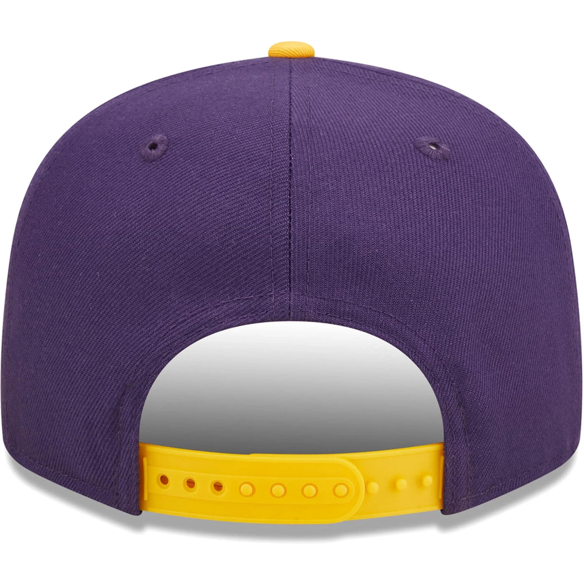 Men's New Era White/Purple LSU Tigers Retro Sport 9FIFTY Snapback Hat - OSFA